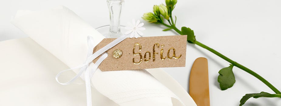 Wedding place cards