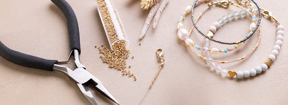 Handmade jewellery supplies shop