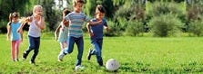 Outdoor play and balls