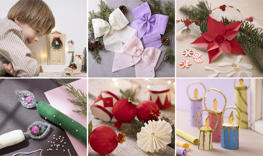 Collage picture - Christmas universe