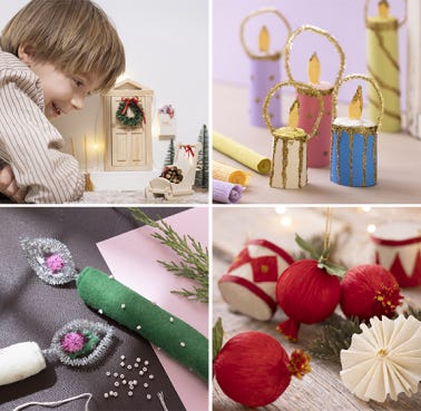 Collage picture - Christmas universe
