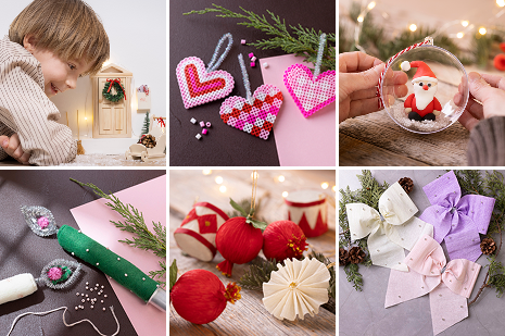 Collage picture - Christmas universe