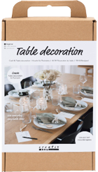 Craft Kit Table Decorations Natural