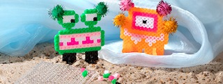 Creative with fuse beads Creative with fuse beads