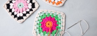 Crocheting, sewing and knitting