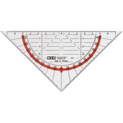 Protractor, W: 16 cm, 1 pc