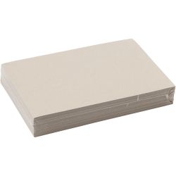 Recycled Cardboard, A4, sheet 210x297 mm, 225 g, grey brown, 125 sheet/ 1 pack