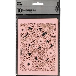 Lace Patterned cardboard