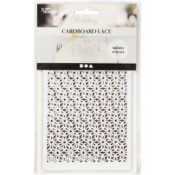 Lace Patterned cardboard