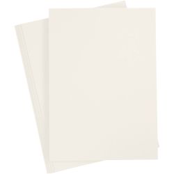 Card, A4, sheet 210x297 mm, 220 g, off-white, 10 pc/ 1 pack
