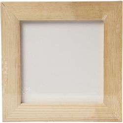 Canvas Panel with Wooden Frame