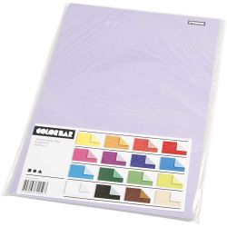 Color Bar Card, A4, sheet 210x297 mm, 250 g, 16 ass sheets/ 1 pack