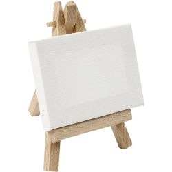 Mini Canvas and Easel
