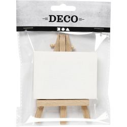 Mini Canvas and Easel