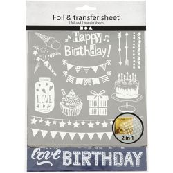 Deco Foil and transfer sheet