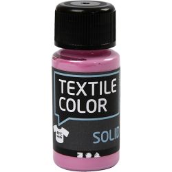 Textile Solid, opaque, pink, 50 ml/ 1 bottle