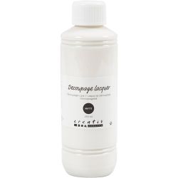 Decoupage lacquer