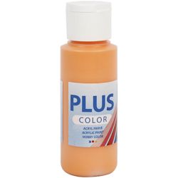 Plus Color Craft Paint, pumpkin, 60 ml/ 1 bottle