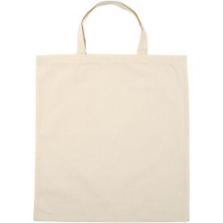 Tote Bag, size 38x42 cm, 145 g, light natural, 5 pc/ 1 pack