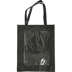 Bag with Plastic Front