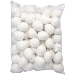 Compressed Cotton Eggs