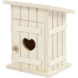 Miniature outhouse