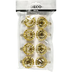 Clip on candle holder