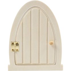 Door with hinges