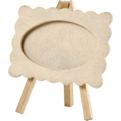 Frame on a easel