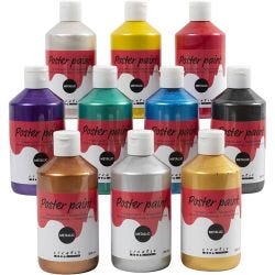 Poster paint Metallic