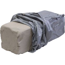 White firing stoneware clay
