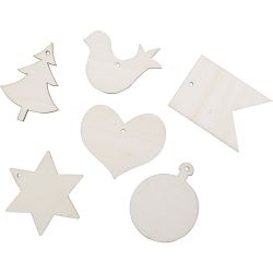Wooden figures for decoration