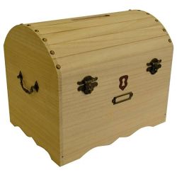 Pirate chest urn to decorate
