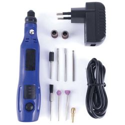 Glass engraving set and accessories