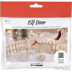 Mini Craft Kit Elf Door