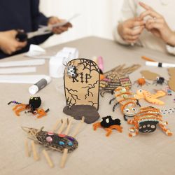 Group Craft Kit Halloween, Insects, 1 pack