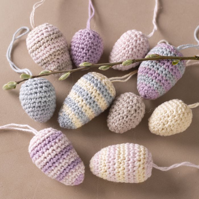 Crocheted Easter Eggs