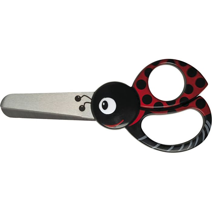 Fiskars Kids Animal Scissors, Ladybird, L: 13 cm, 1 pc