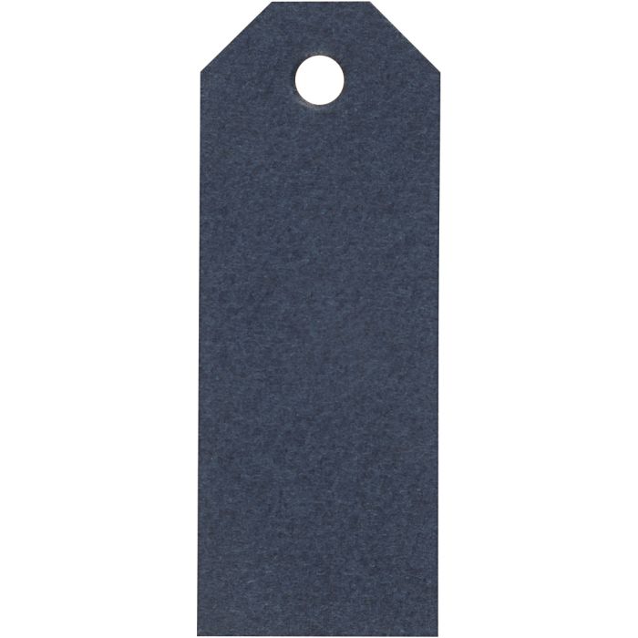 Manila Tags, size 3x8 cm, 220 g, blue, 20 pc/ 1 pack