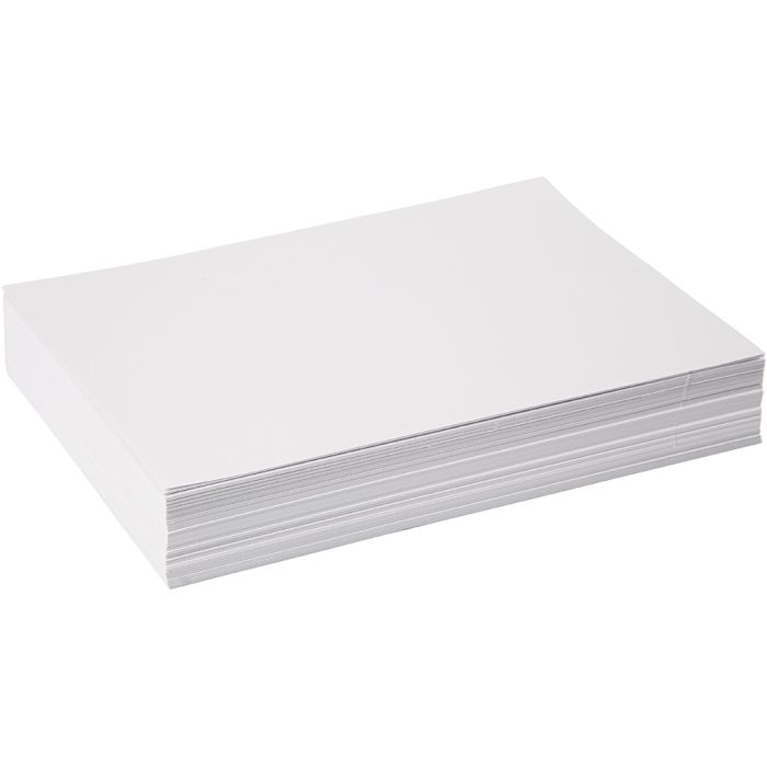Drawing Paper, A4, sheet 210x297 mm, 160 g, white, 250 sheet/ 1 pack