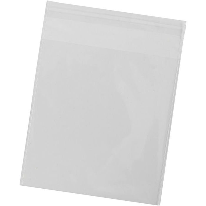 Cellophane Bag, H: 11,3 cm, W: 11 cm, thickness 25 my, 200 pc/ 1 pack
