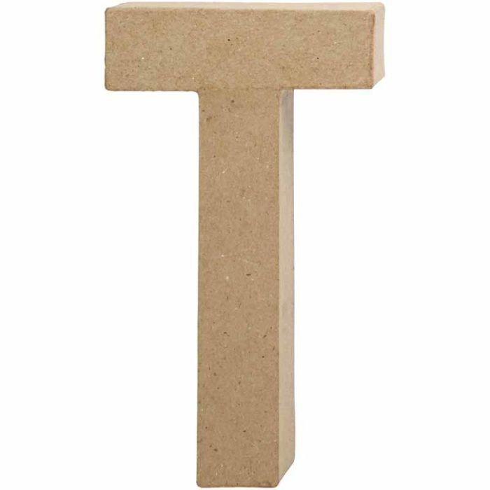 Letter, T, H: 20,5 cm, W: 11 cm, thickness 2,5 cm, 1 pc