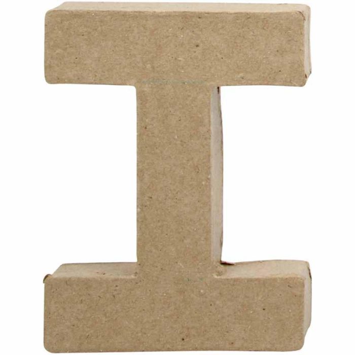 Letter, I, H: 10 cm, W: 7,5 cm, thickness 1,7 cm, 1 pc