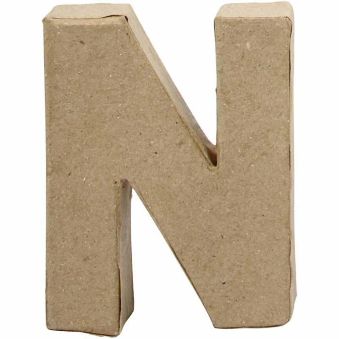 Letter, N, H: 10 cm, W: 7,8 cm, thickness 2 cm, 1 pc