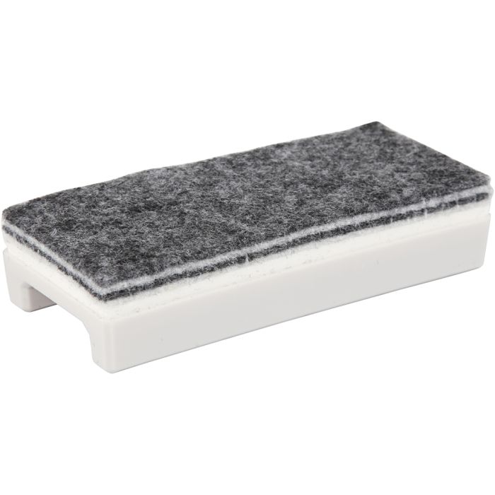 Whiteboard Eraser, L: 14 cm, W: 6 cm, 1 pc