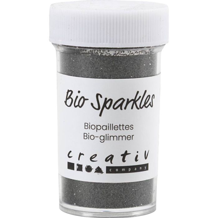 Bio Sparkles, black, 27 ml, 15 g/ 1 tub