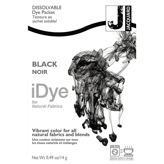 iDye for Natural Fabrics, black, 14 g/ 1 pack