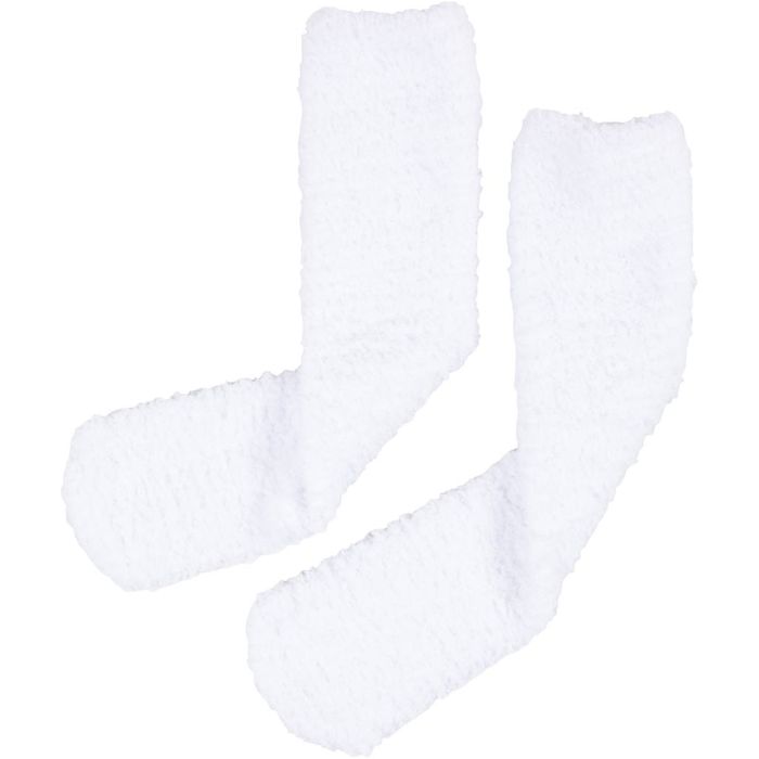 Fluffy Socks, size One-size, white, 1 pair