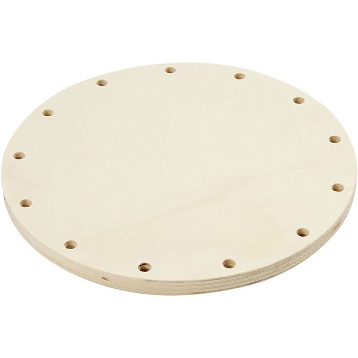 Basket Weaving Template, dia. 18 cm, thickness 10 mm, 1 pc