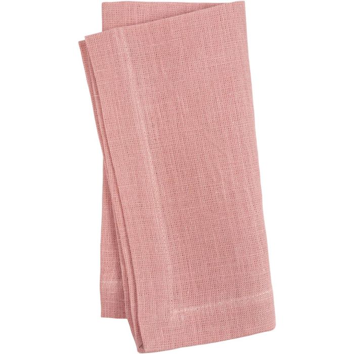 Fabric napkin, size 42x42 cm, 185 g, rose, 2 pc/ 1 pack